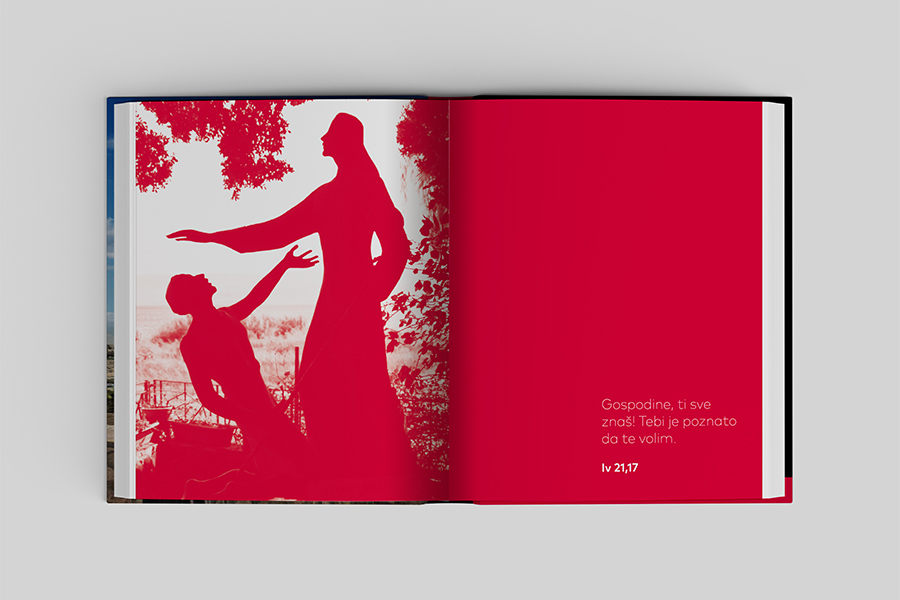 Grafički dizajn knjige «Sveta Zemlja knjiga sjećanja» Shift agencija za grafički dizajn