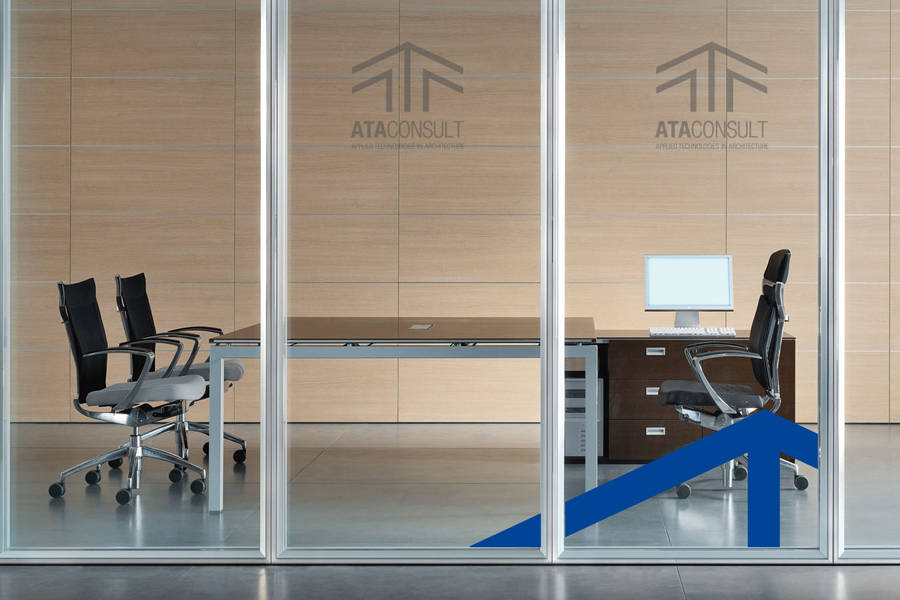 Ata Consult GmbH visual identity shift mostar