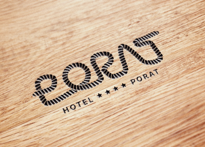 Visual identity of Hotel Porat